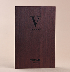 新威加【V+酒吧】——酒水单设计制作