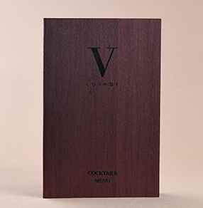 新威加【V+酒吧】——酒水单设计制作