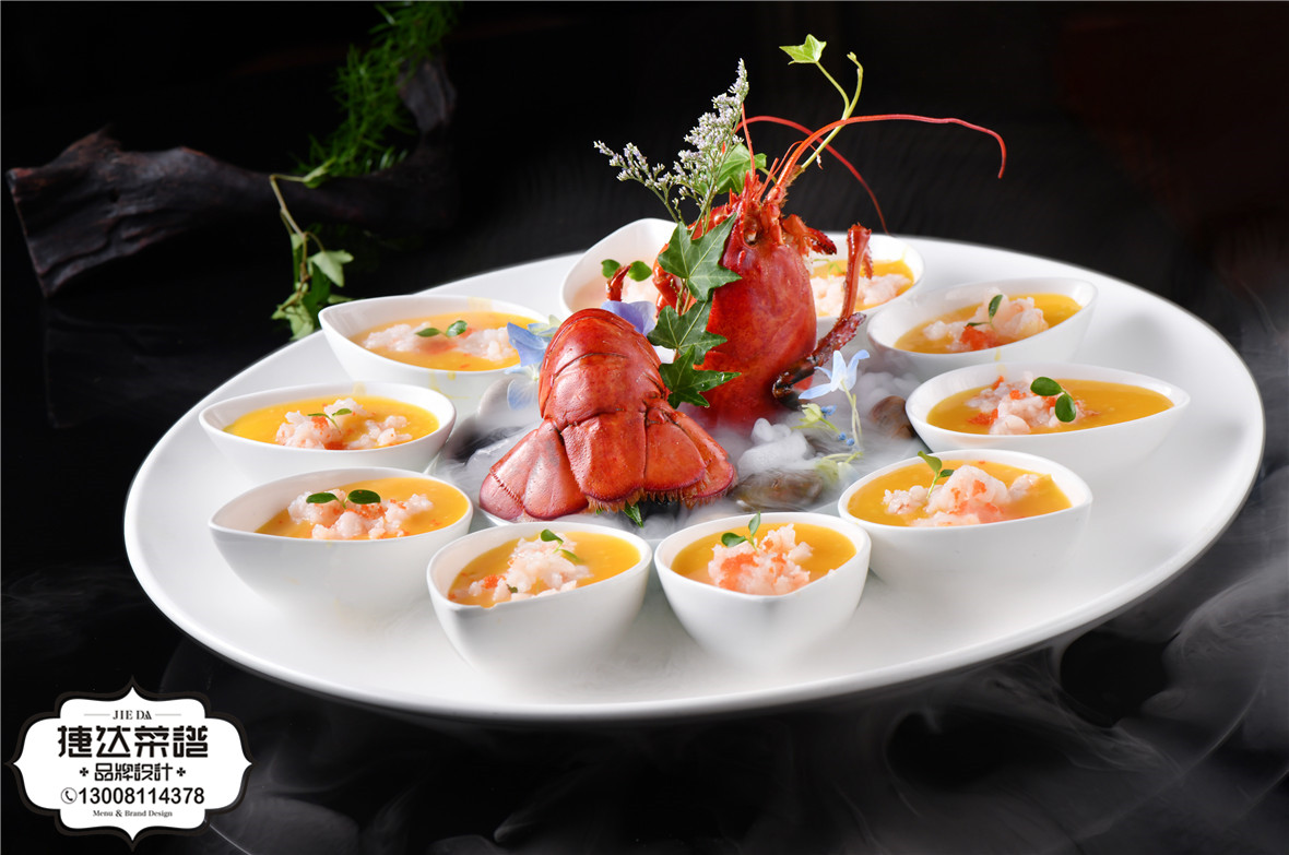 菜品摄影 芙蓉蟹子戏波龙598元份