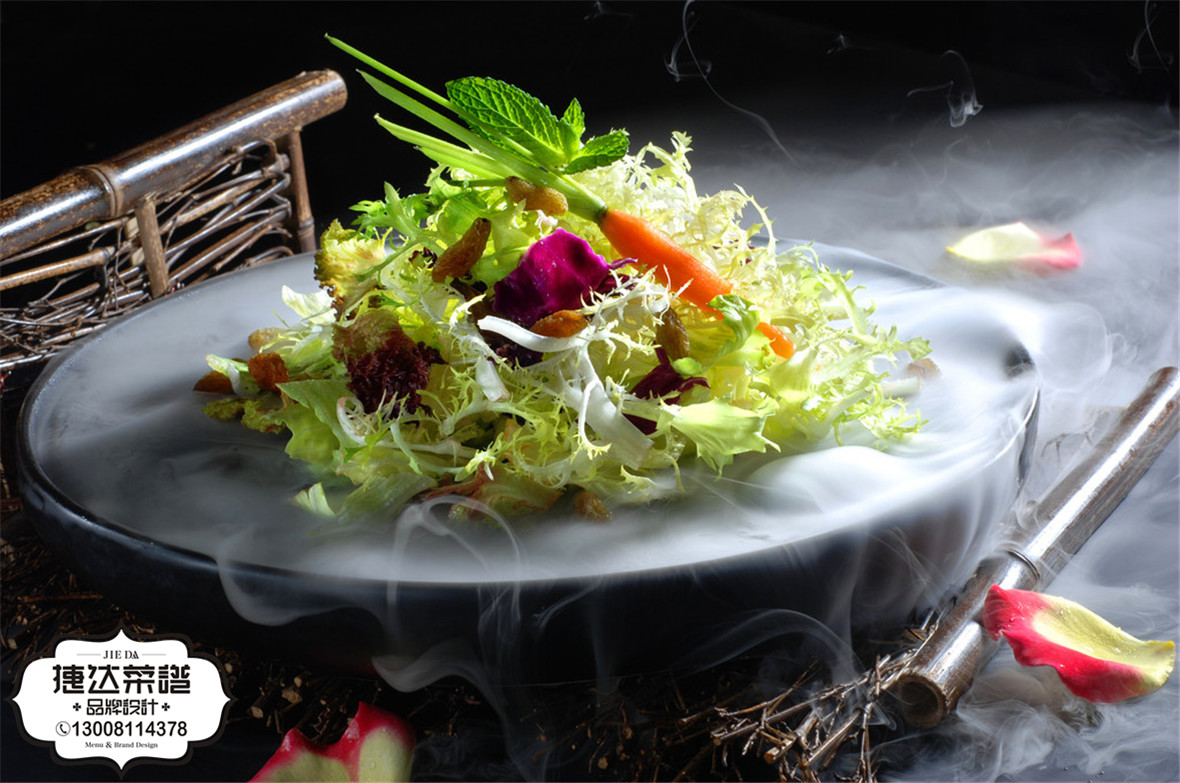 菜品摄影 果味时蔬28元_份