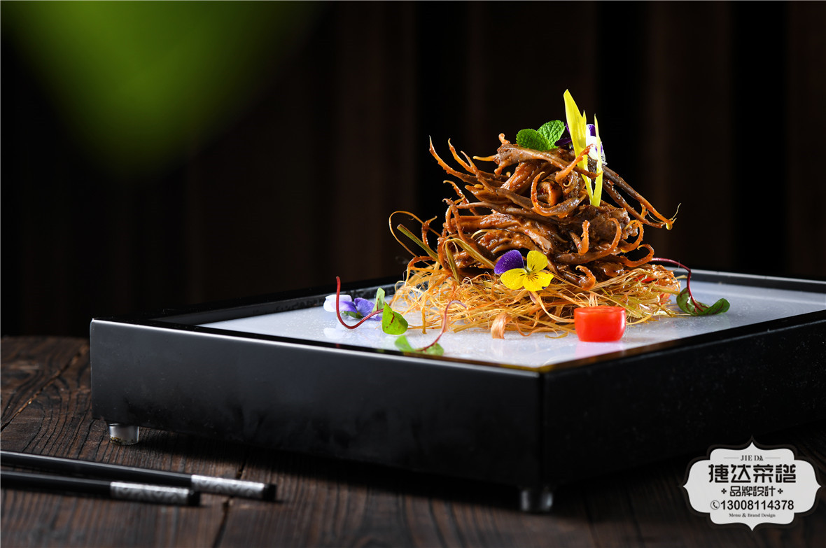 菜品摄影 酱鸭舌 零餐 点菜